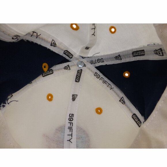 Golden State Warriors Thunder Mascot Logo New Era 7 1/2 Hat - Picture 8 of 15